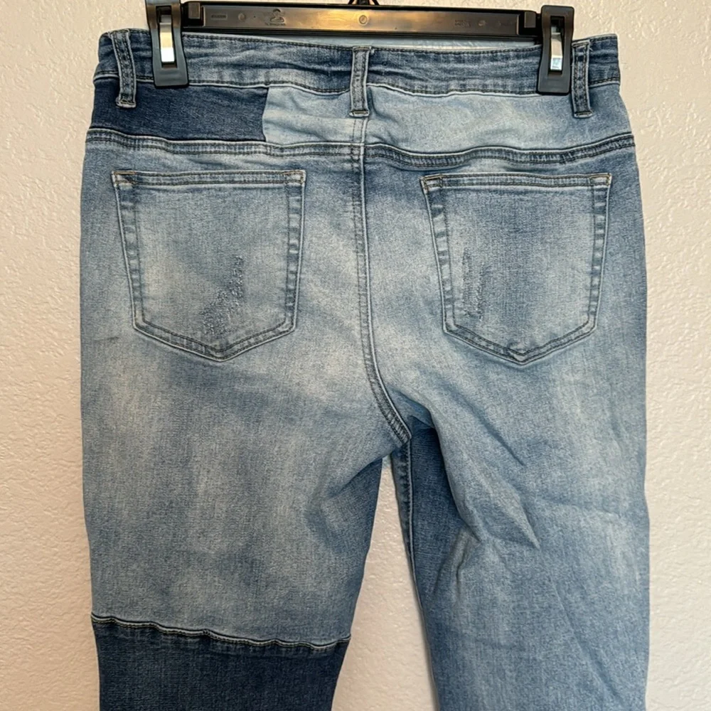 Venus | Patch Skinny Jeans - Picture 6 of 7